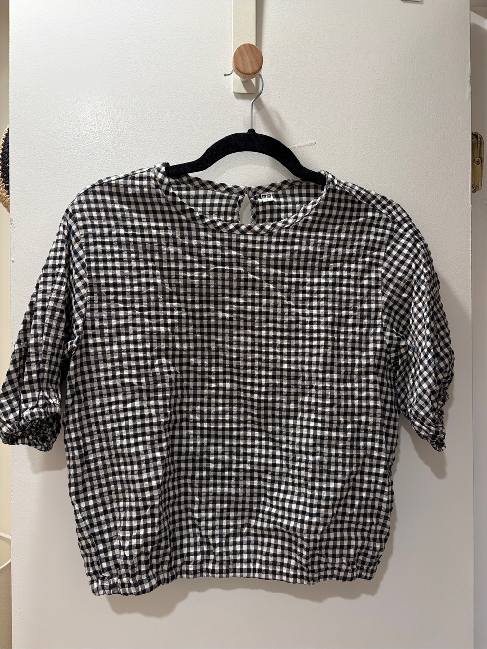 Gingham top
